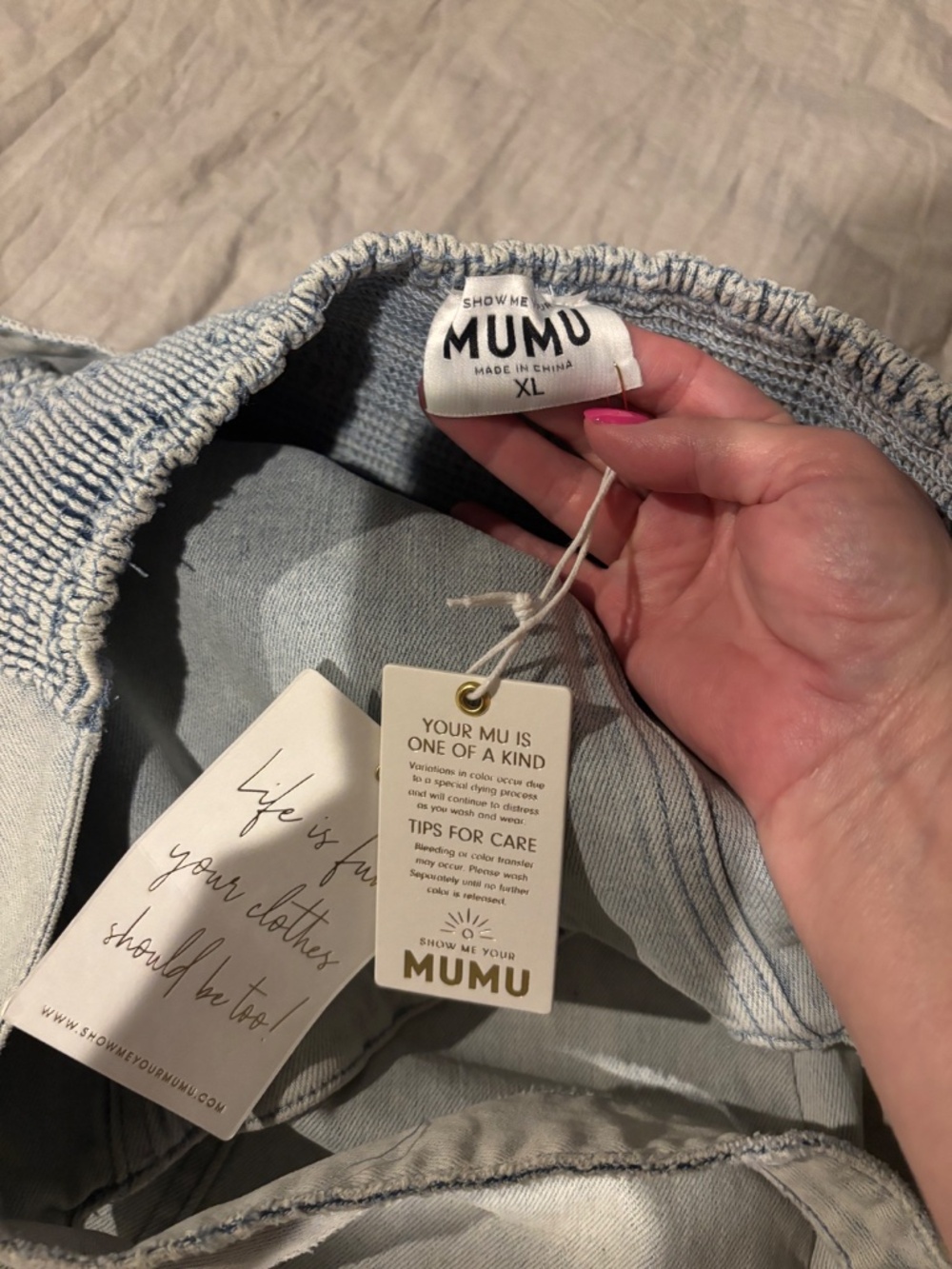 NWT Show Me Your Mumu Duncan Halter Dress Size XL - Picture 5 of 5